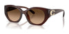 Coach CW194 HC8407U Sunglasses | Size 52 / Milky Hazelnut / Brown Gradient (3N 14.2%) №584174