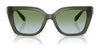 Coach CW202 HC8408F Sunglasses | Size 57 / Black / Grey Gradient (3N 13.2%) №50023C