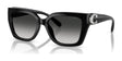 Coach CW195 HC8408U Sunglasses Black / Grey Gradient