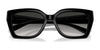 Coach CW201 HC8408U Sunglasses | Size 55 / Milky Buff №583914 / Brown Rose Gradient (2N 27%)