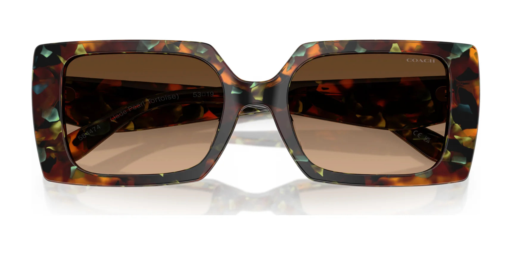 Coach CW224 HC8409U Sunglasses | Size 53