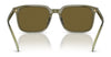 Coach CW405 HC8411U Sunglasses | Size 55 / Transparent Blue / Blue Solid (3N 16.6%) №582087