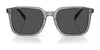 Coach CW405 HC8411U Sunglasses | Size 55 / Transparent Blue / Blue Solid (3N 16.6%) №582087
