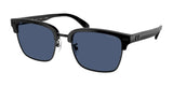 Coach CW406 HC8412 Sunglasses Black / Blue Solid