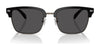 Coach CW406 HC8412 Sunglasses | Size 56 / Black / Blue Solid (3N 15.3%) №500280