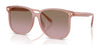 Coach CW419 HC8413BD Sunglasses | Size 58 / Milky Buff / Brown Rose Gradient (2N 27%) №583914