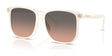Coach CW419 HC8413BD Sunglasses Ivory Solid / Warm Grey Gradient