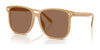 Coach CW419 HC8413BD Sunglasses | Size 58 / Milky Tea / Brown Solid (3N 14.5%) №585473