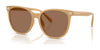 Coach CW428 HC8414BD Sunglasses | Size 57 / Milky Tea / Brown Solid (3N 14.5%) №585473