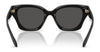 Coach CAD18 HC8418U Sunglasses | Size 53 / Black / Grey Solid (3N 10%) №500287