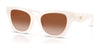 Coach CAD18 HC8418U Sunglasses | Size 53 / Milky Cloud / Brown Gradient (2N 26.5%) №580513