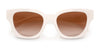 Coach CAD18 HC8418U Sunglasses | Size 53 / Black / Grey Solid (3N 10%) №500287