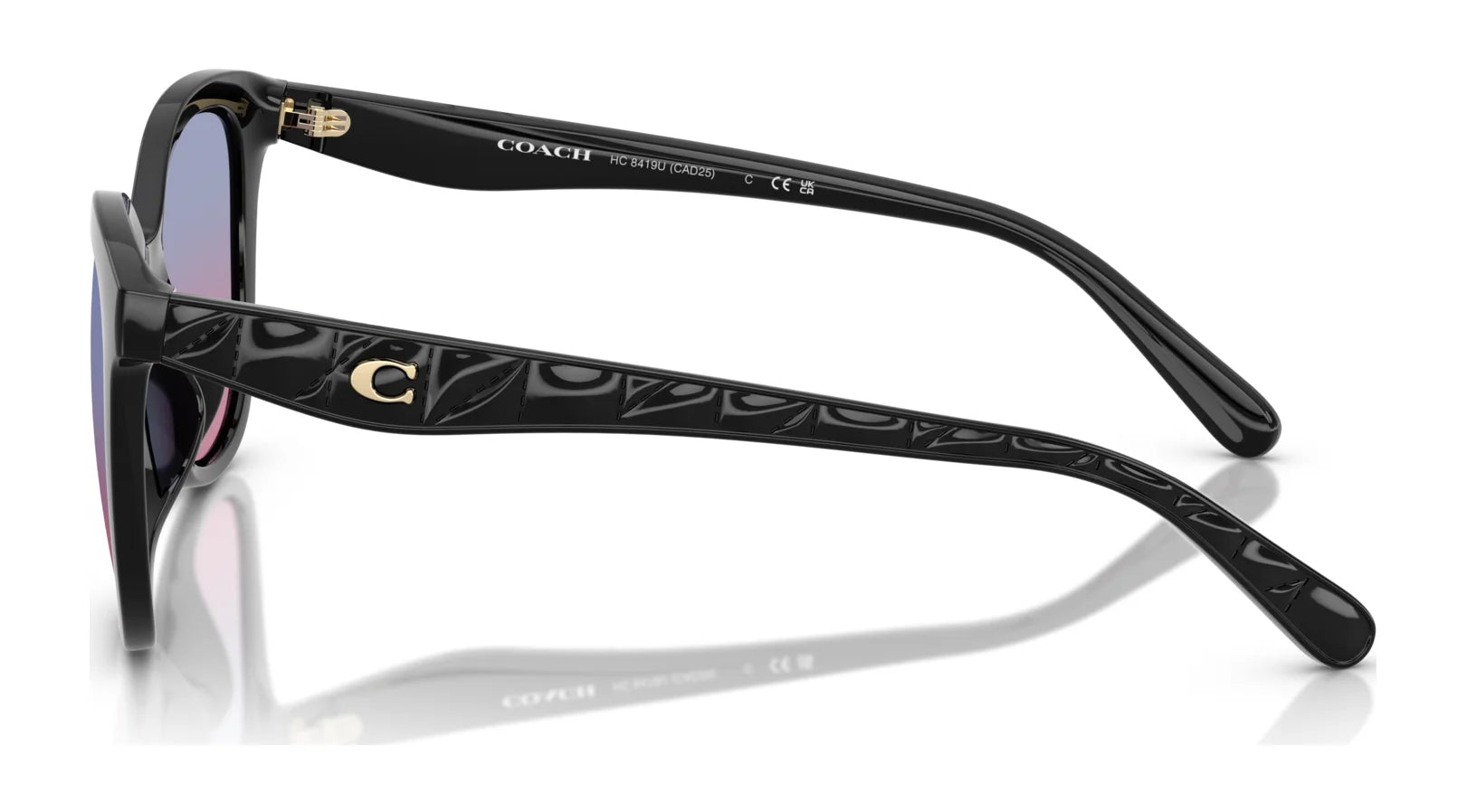 Coach CAD25 HC8419U Sunglasses | Size 55