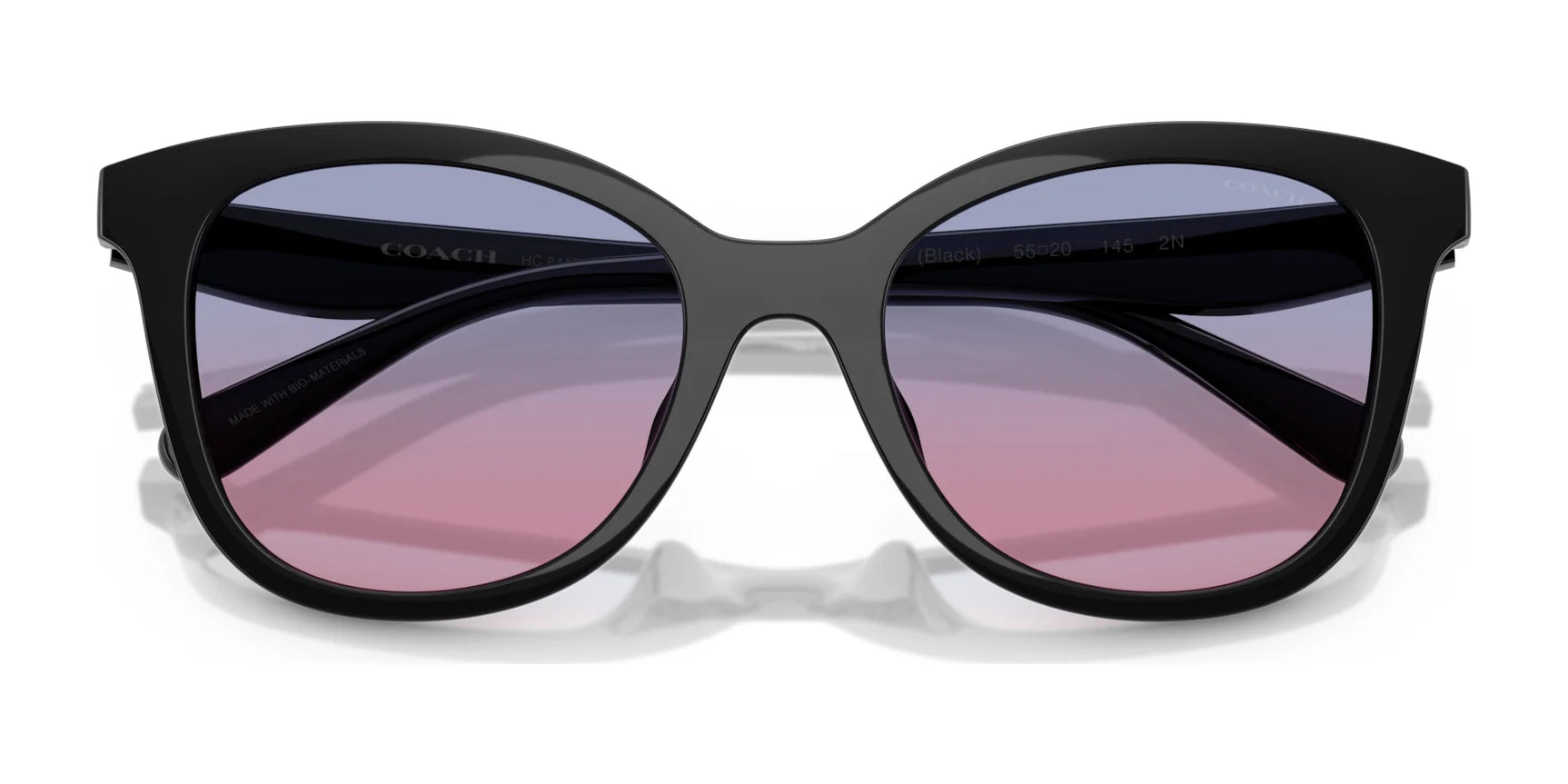 Coach CAD25 HC8419U Sunglasses | Size 55