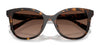 Coach CAD25 HC8419U Sunglasses | Size 55 / Black / Grey Solid (3N 10%) №500287