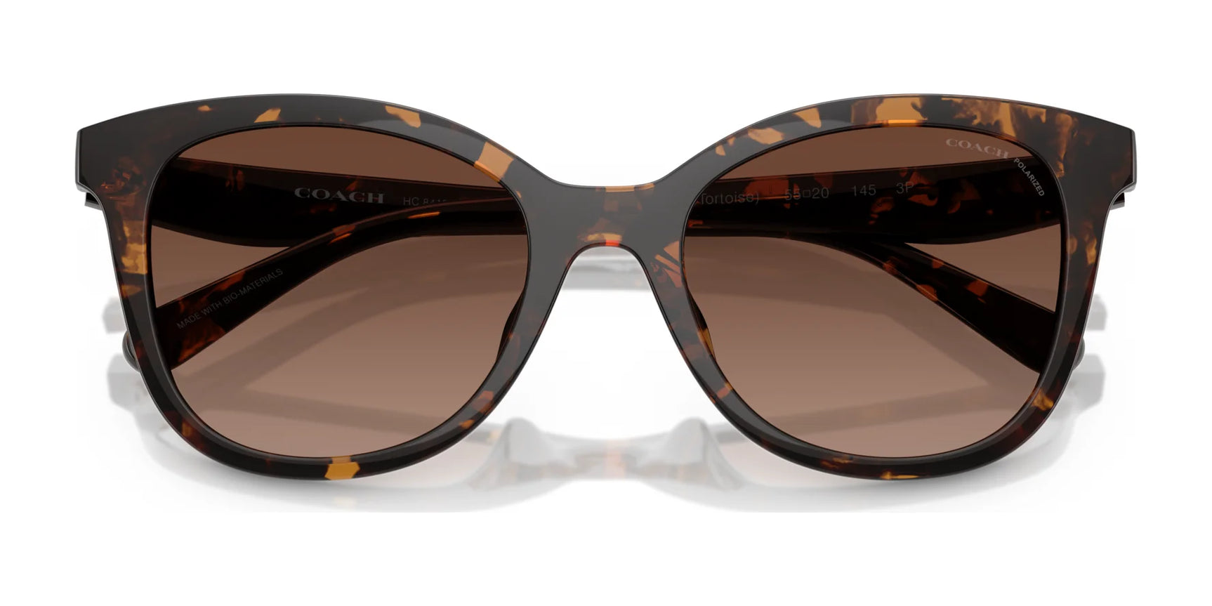 Coach CAD25 HC8419U Sunglasses | Size 55
