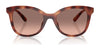 Coach CAD25 HC8419U Sunglasses | Size 55 / Black / Grey Solid (3N 10%) №500287