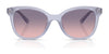 Coach CAD25 HC8419U Sunglasses | Size 55 / Black / Grey Solid (3N 10%) №500287