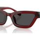 Transparent Deep Red
