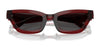 Coach CAD28 HC8420U Sunglasses | Size 55 / Black / Grey Solid (3N 10%) №500287