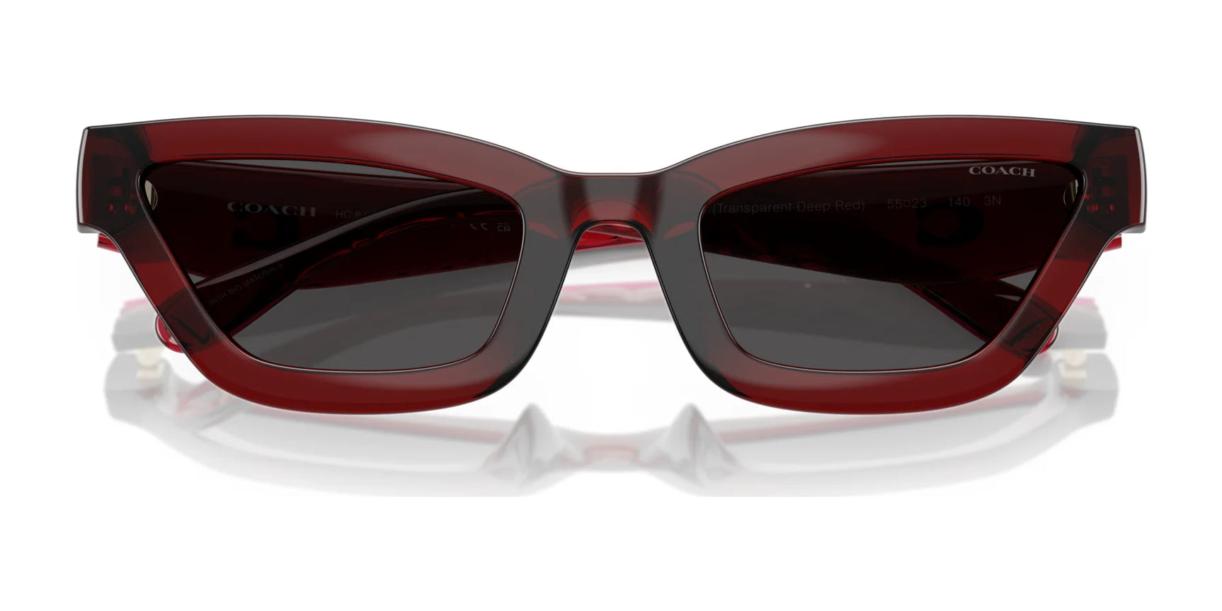 Coach CAD28 HC8420U Sunglasses | Size 55