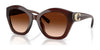 Coach CAD31 HC8421U Sunglasses | Size 54 / Milky Hazelnut / Brown Gradient (3N 14.2%) №584174