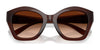 Coach CAD31 HC8421U Sunglasses | Size 54 / Black / Grey Gradient (3N 13.2%) №50023C