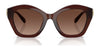 Coach CAD31 HC8421U Sunglasses | Size 54 / Black / Grey Gradient (3N 13.2%) №50023C