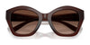 Coach CAD31 HC8421U Sunglasses | Size 54 / Black / Grey Gradient (3N 13.2%) №50023C