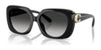 Coach CAD33 HC8422U Sunglasses Black / Grey Gradient