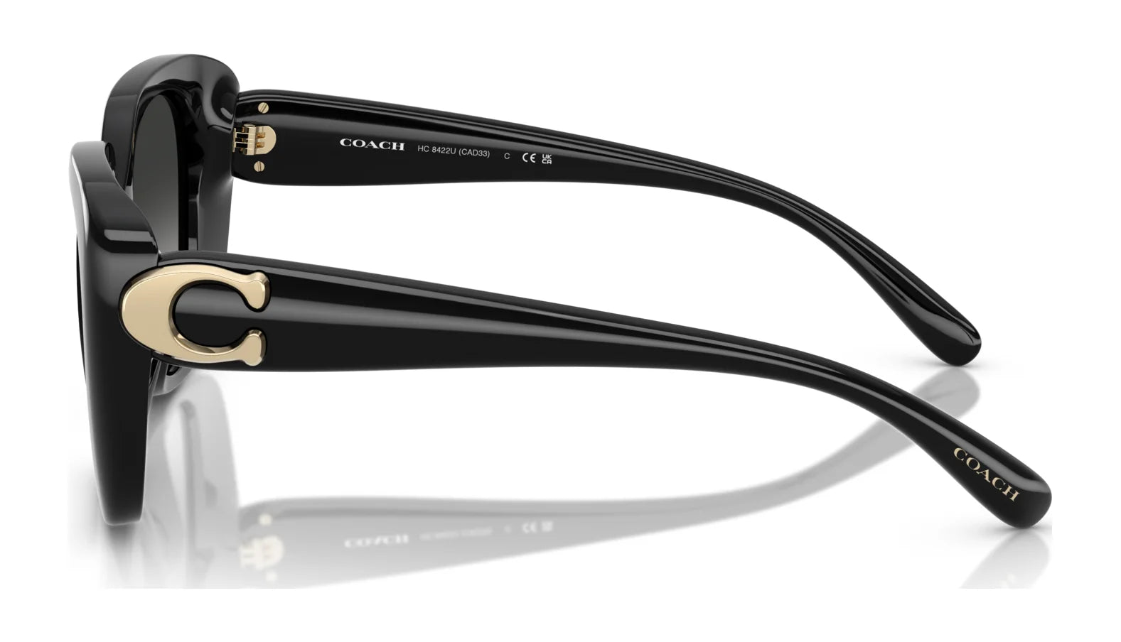 Coach CAD33 HC8422U Sunglasses | Size 55