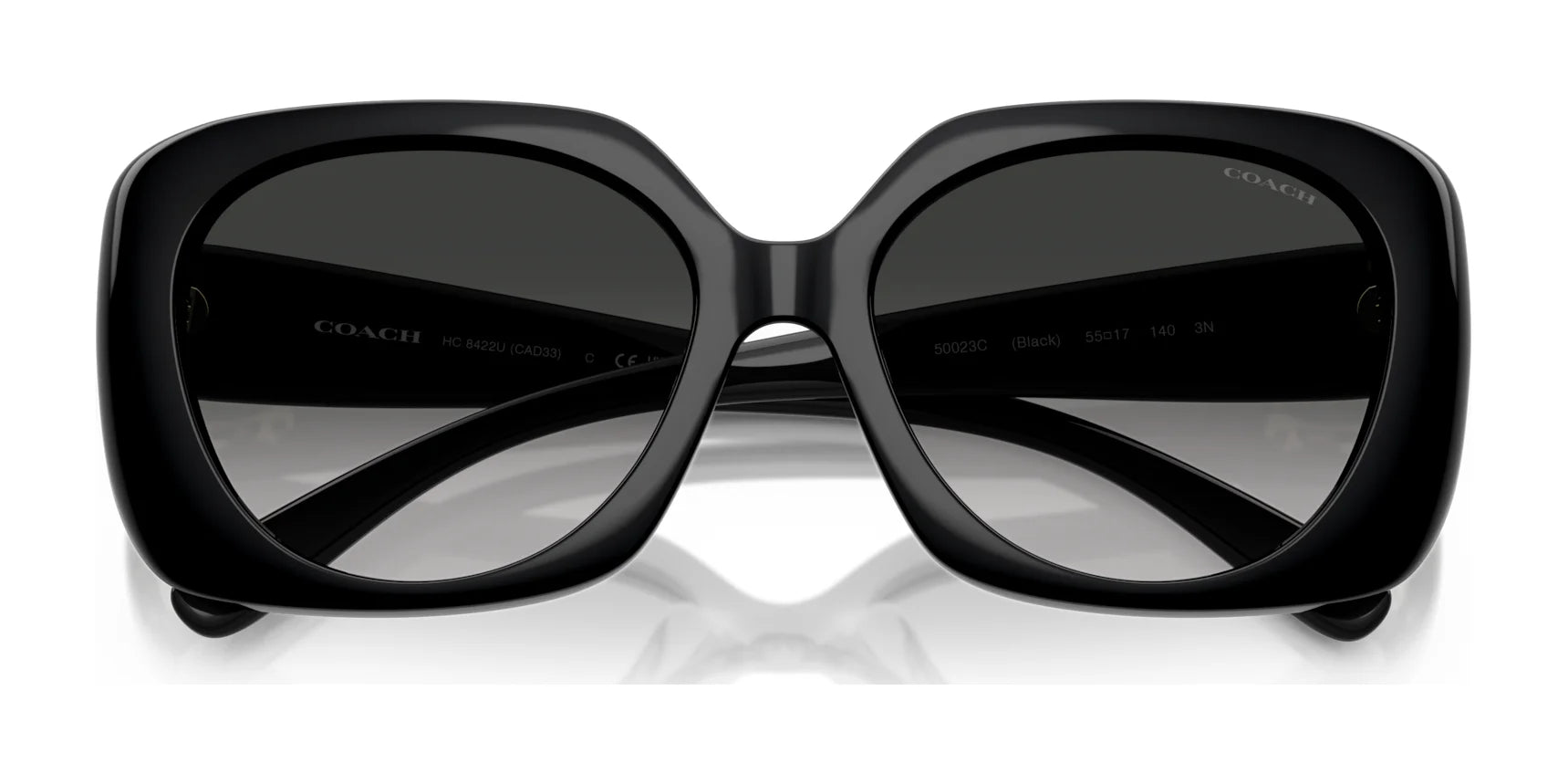 Coach CAD33 HC8422U Sunglasses | Size 55