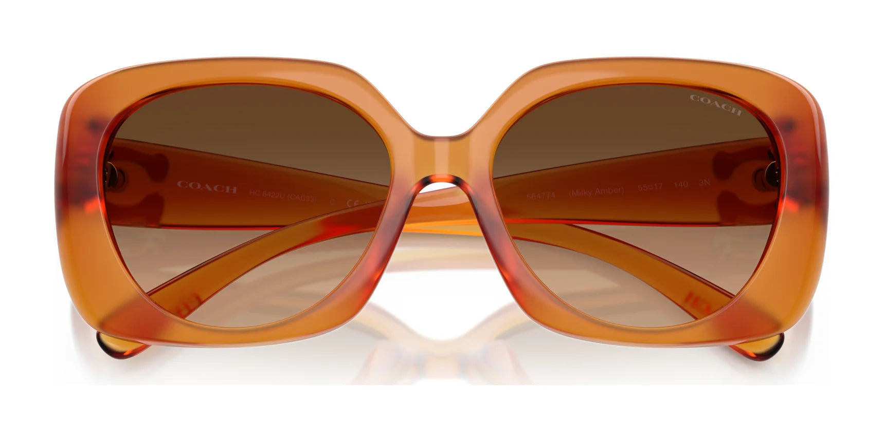Coach CAD33 HC8422U Sunglasses | Size 55