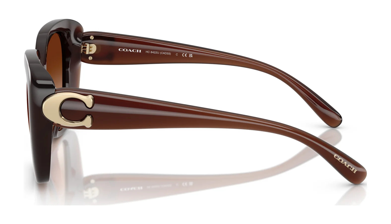 Coach CAD33 HC8422U Sunglasses | Size 55