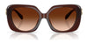 Coach CAD33 HC8422U Sunglasses | Size 55 / Black / Grey Gradient (3N 13.2%) №50023C