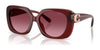 Coach CAD33 HC8422U Sunglasses | Size 55 / Milky Burgundy / Burgundy Gradient (3N 16%) №58708H
