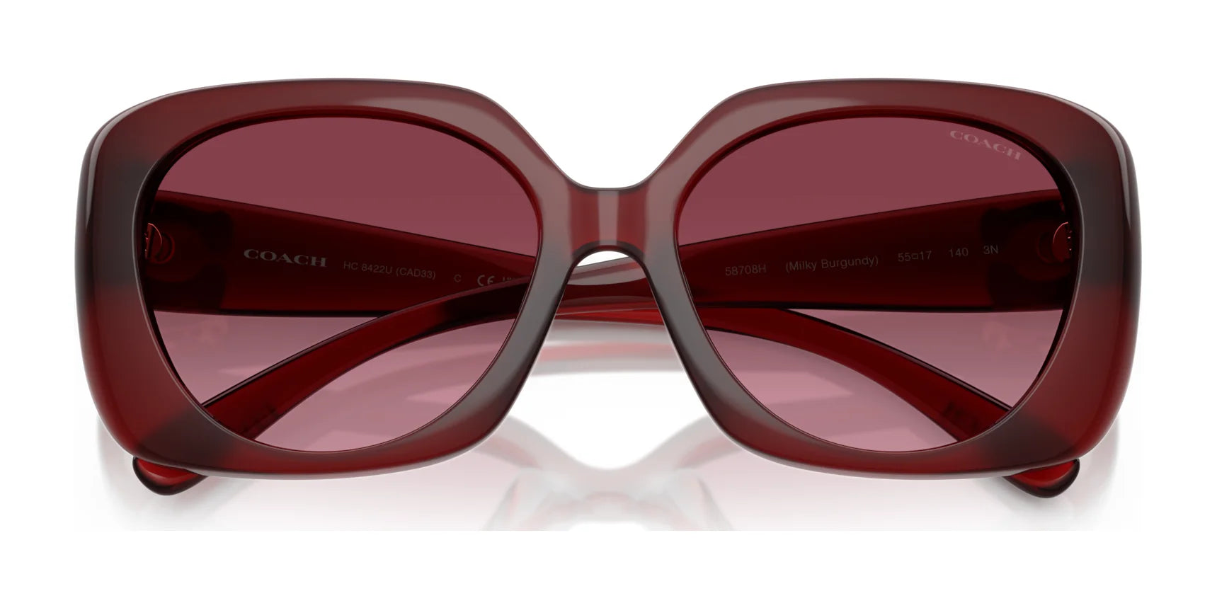Coach CAD33 HC8422U Sunglasses | Size 55