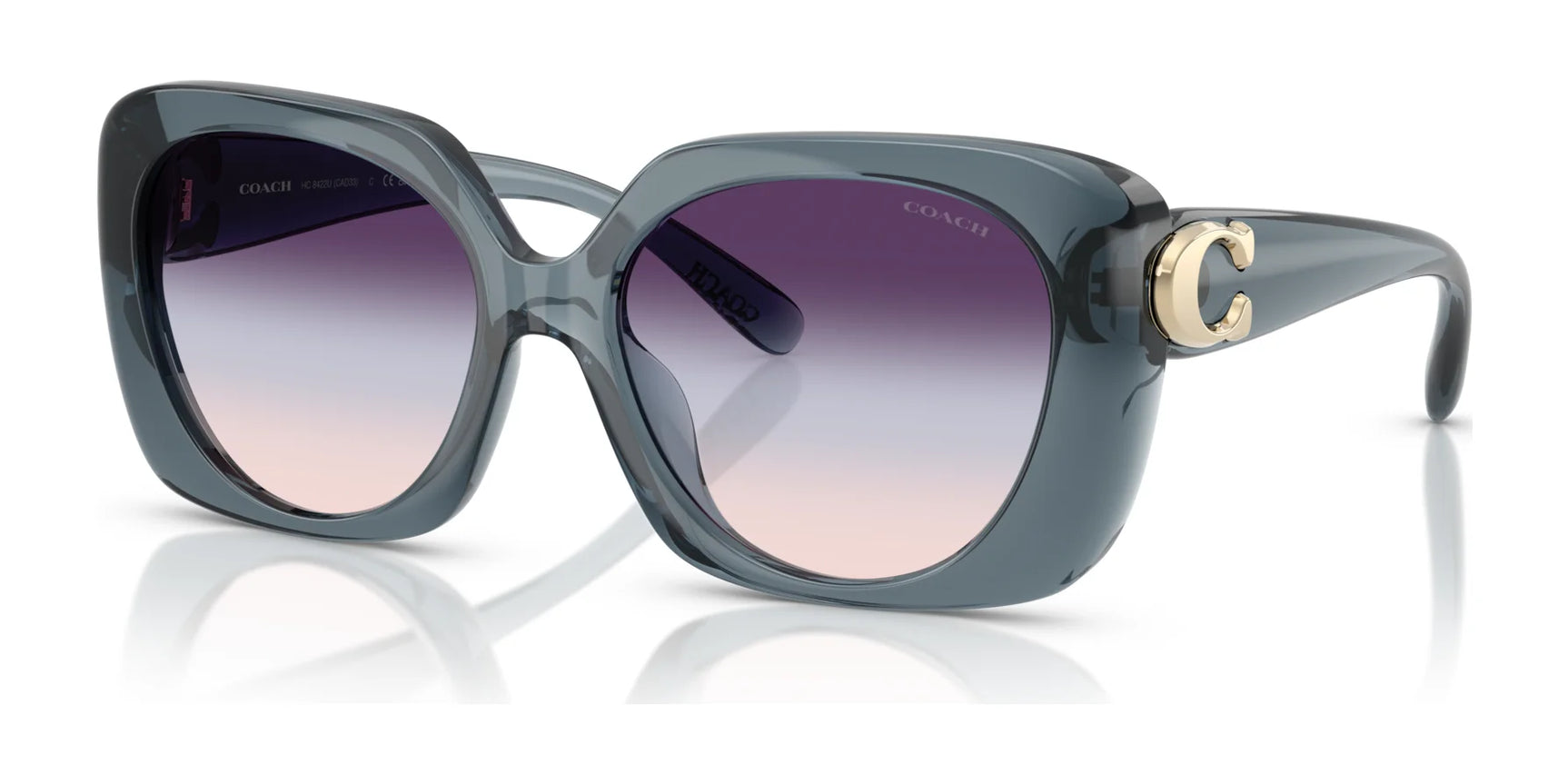 Coach CAD33 HC8422U Sunglasses | Size 55