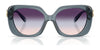 Coach CAD33 HC8422U Sunglasses | Size 55 / Black / Grey Gradient (3N 13.2%) №50023C