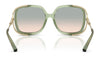Coach CAD80 HC8423U Sunglasses | Size 56 / Black / Grey Gradient (3N 13.2%) №50023C