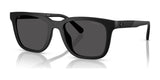 Coach CAD81 HC8426U Sunglasses Matte Black / Grey Solid