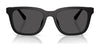 Coach CAD81 HC8426U Sunglasses | Size 54 / Matte Black / Grey Solid (3N 10%) №500287