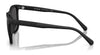 Coach CAE78 HC8427U Sunglasses | Size 57 / Matte Black / Grey Solid (3N 10%) №500287