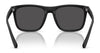 Coach CAE78 HC8427U Sunglasses | Size 57 / Matte Black / Grey Solid (3N 10%) №500287