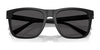 Coach CAE78 HC8427U Sunglasses | Size 57 / Matte Black / Grey Solid (3N 10%) №500287