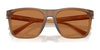 Coach CAE78 HC8427U Sunglasses | Size 57 / Matte Black / Grey Solid (3N 10%) №500287