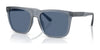 Coach CAE78 HC8427U Sunglasses | Size 57 / Matte Transparent Blue / Blue Solid (3N 15.2%) №587780