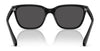 Coach CAE86 HC8429D Sunglasses | Size 56 / Black / Grey Solid (3N 10%) №500287