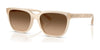 Coach CAE86 HC8429D Sunglasses | Size 56 / Milky Coconut / Brown Gradient (3N 14.2%) №588374