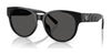 Coach CAE87 HC8430D Sunglasses | Size 56 / Black / Grey Solid (3N 10%) №500287